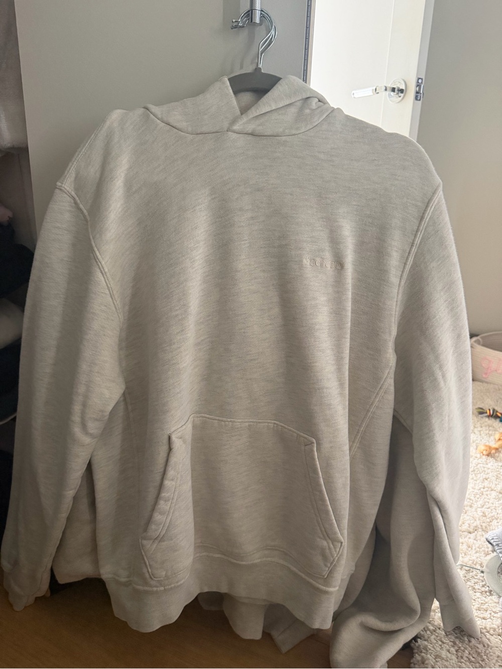 Madhappy Oatmeal Oversized Hoodie
